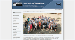 Desktop Screenshot of loschmidt-oberschule.de